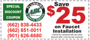 faucet installation coupon